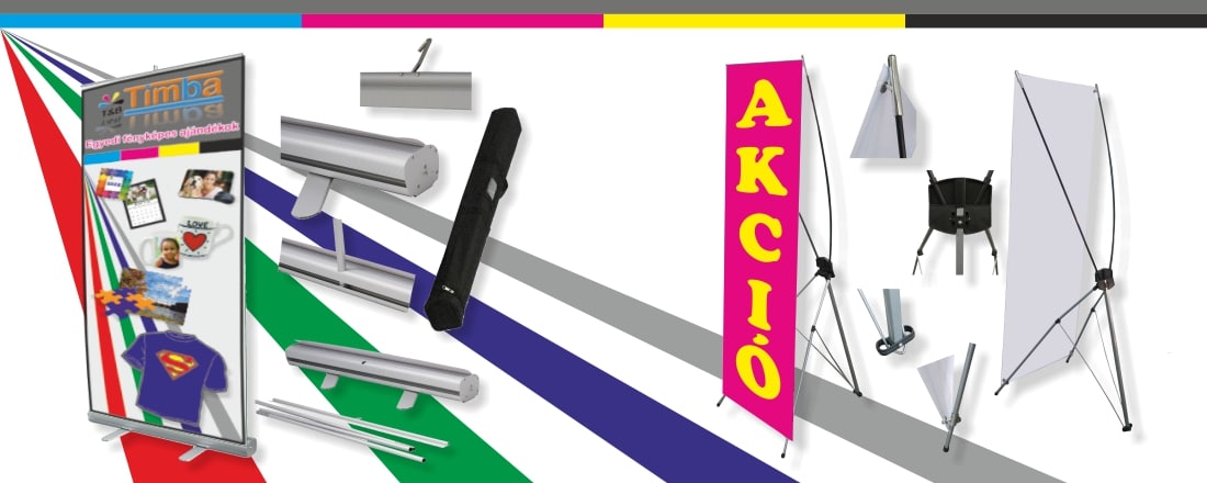 Roll-Up, X Banner