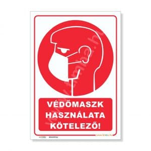 Szajmaszk hasznalata kotelezo piros