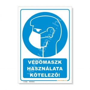 Szajmaszk hasznalata kotelezo kek