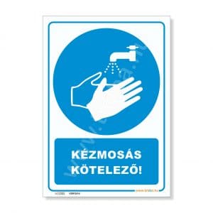 Kezmosas kotelezo